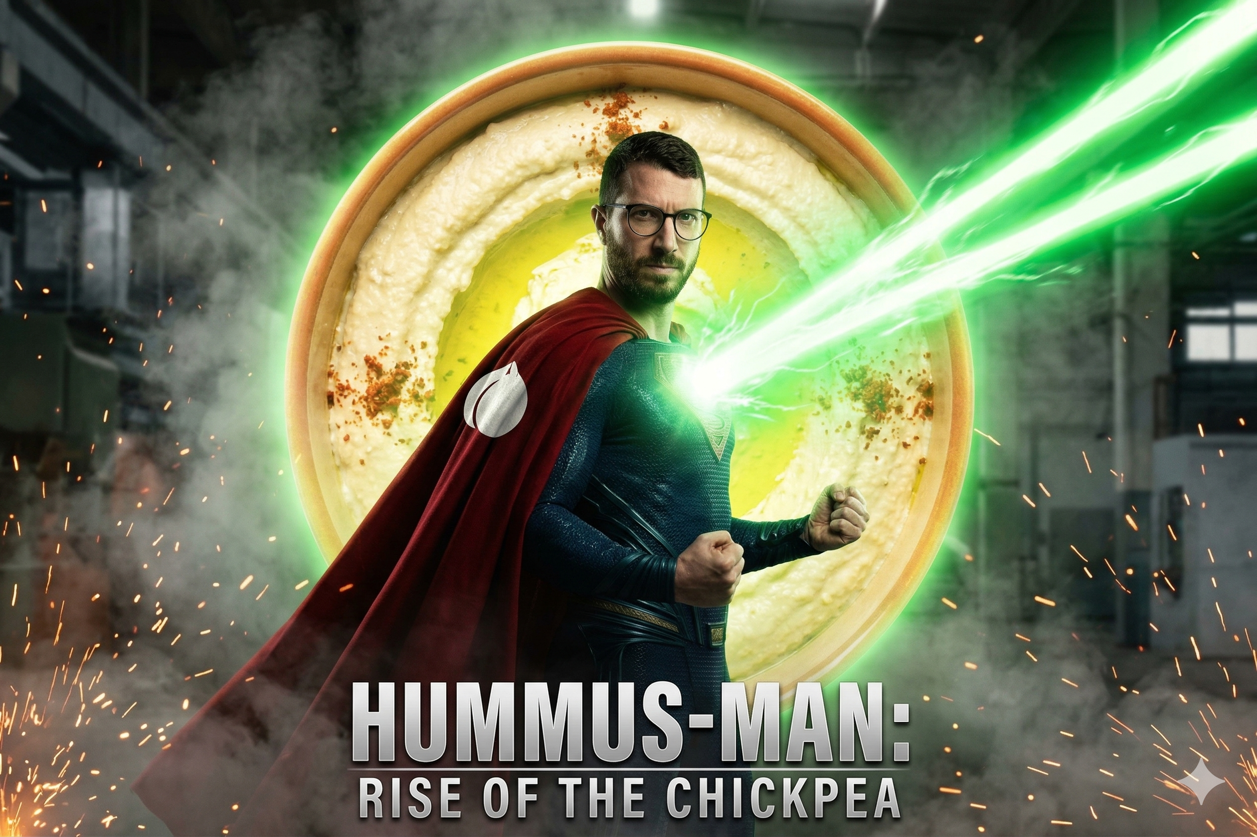 HUMMUS-MAN: Rise of the Chickpea